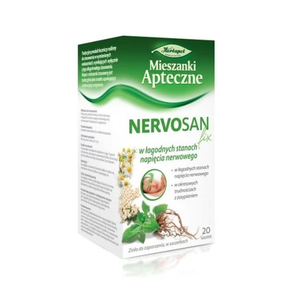 Mieszanki Apteczne, Nervosan fix, 20 saszetek