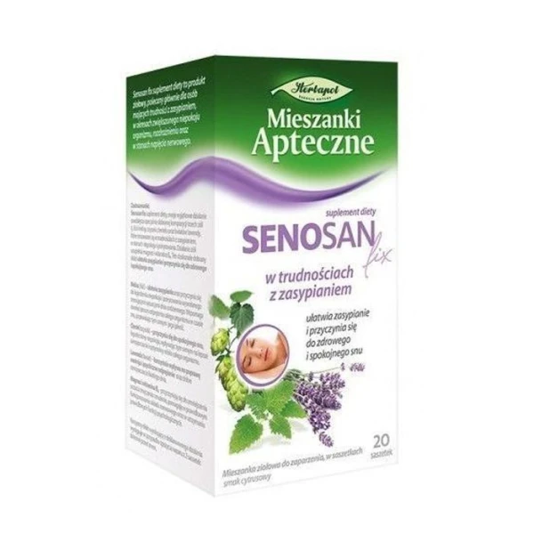 Mieszanki Apteczne, Senosan fix, 20 saszetek