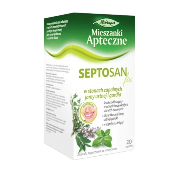 Mieszanki Apteczne, Septosan fix, 20 saszetek