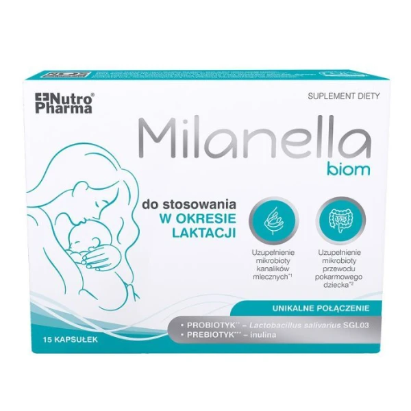 Milanella Biom, 15 kapsułek