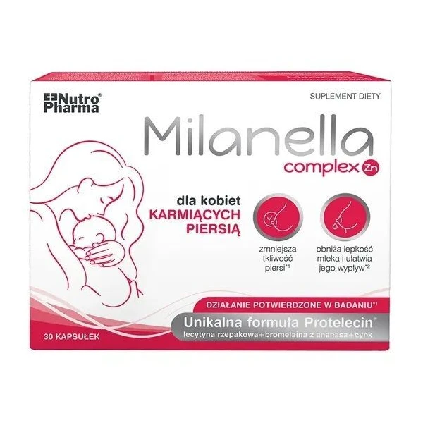 Milanella Complex Zn, 30 kapsułek
