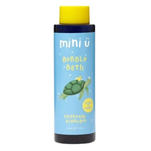 Mini U, Bubble Bath, bąbelkowy płyn do kąpieli, guma balonowa, od urodzenia, 250ml