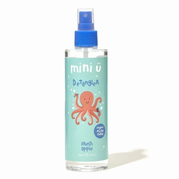 Mini U, Fresh Apple, spray do rozczesywania włosów, aloes, od urodzenia, 250ml