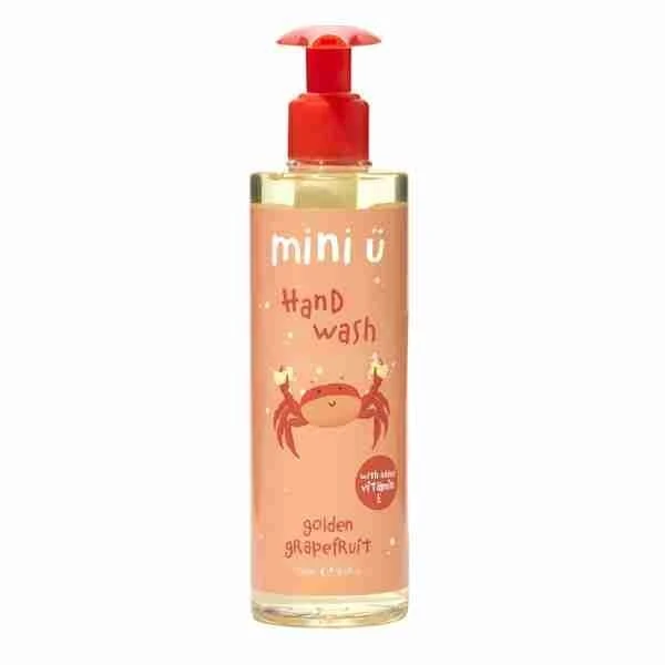 Mini U, Golden Grapefruit, naturalne mydło do rąk, od urodzenia, 250ml
