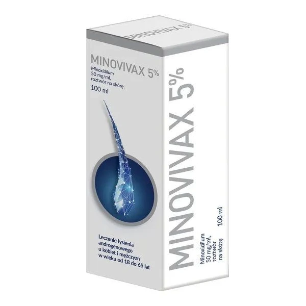 Minovivax 5% (50mg/ml), roztwór na skórę, 100ml