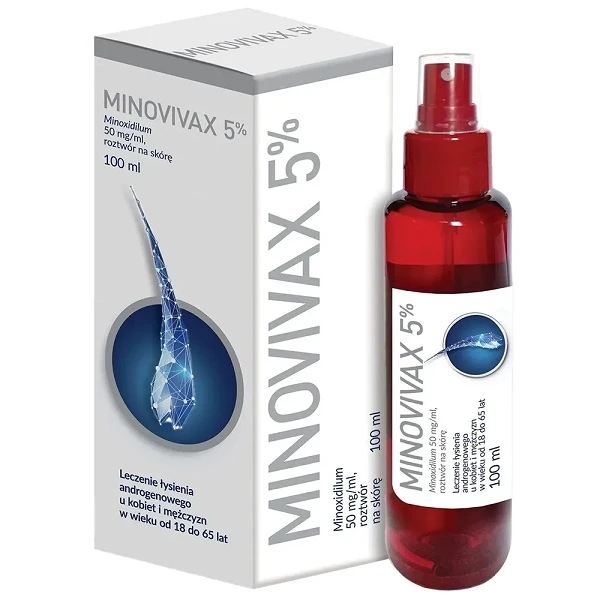 Minovivax 5% (50mg/ml), roztwór na skórę, 100ml