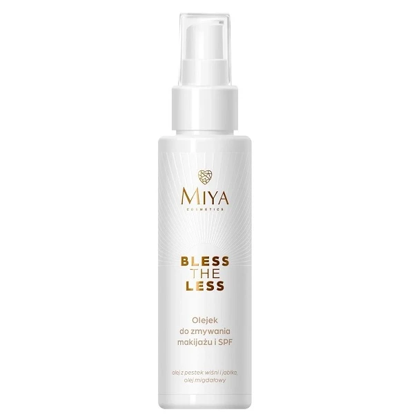 Miya Cosmetics, Bless The Less, olejek do zmywania makijażu i SPF, 100ml