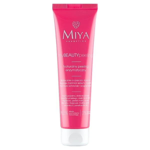 Miya Cosmetics, myBEAUTYpeeling, peeling enzymatyczny regulujący wydzielanie sebum, 60ml
