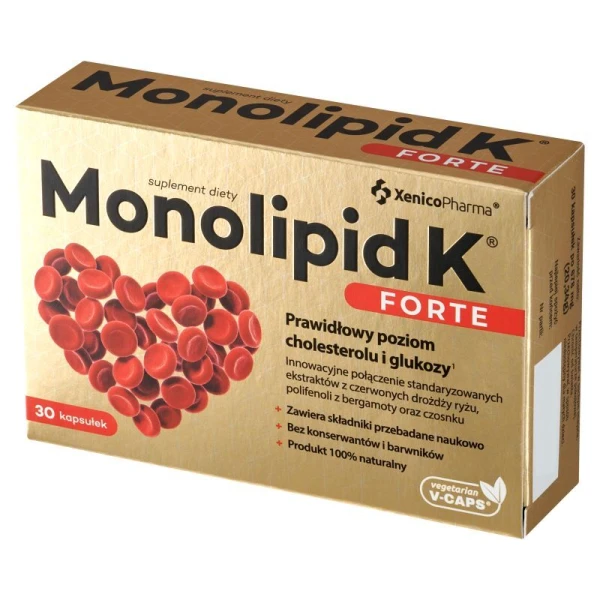 Monolipid K Forte, 30 kapsułek