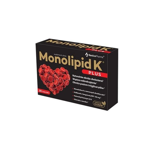Monolipid K Plus, 30 kapsułek