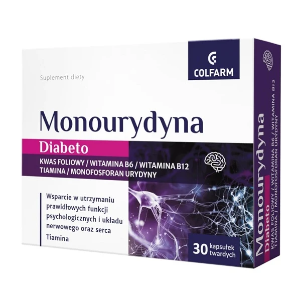 Monourydyna Diabeto, 30 kapsułek