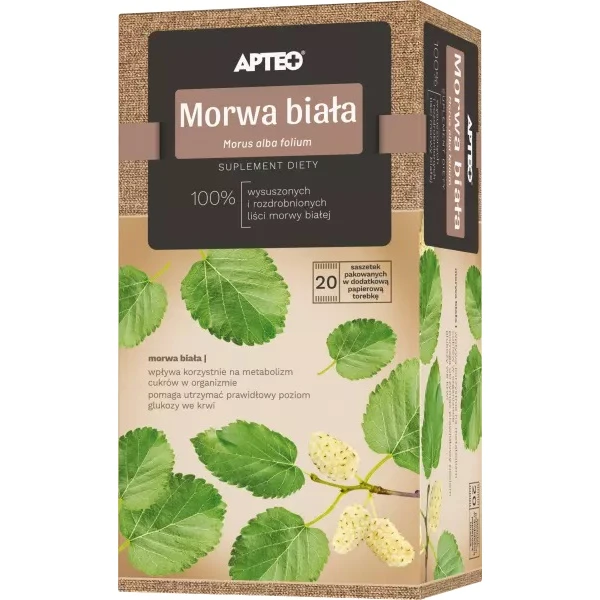 Morwa biała fix, Apteo, 20 saszetek