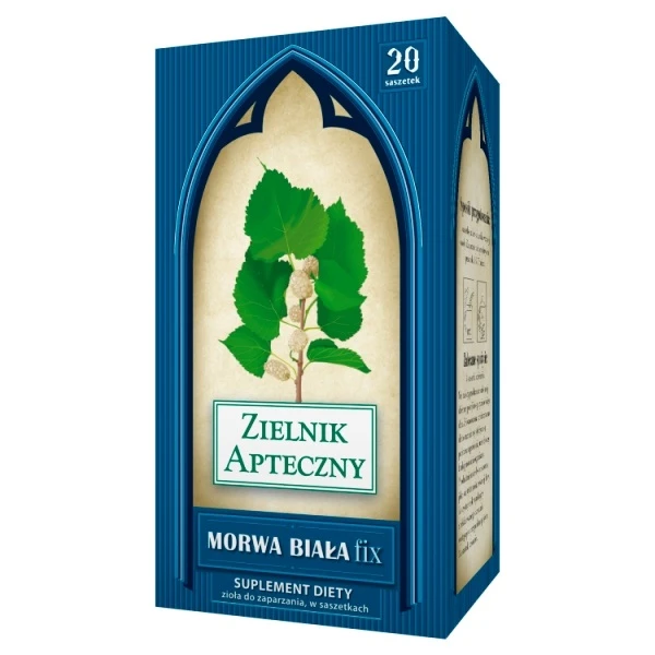 Zielnik Apteczny, Morwa Biała fix, 20 saszetek
