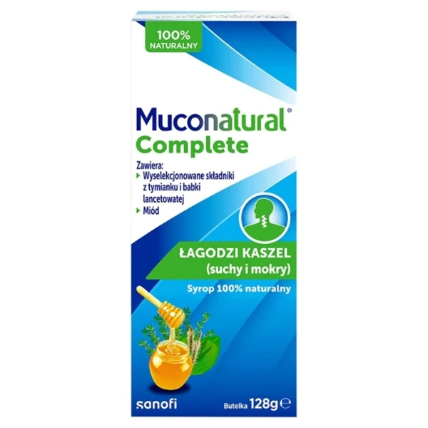 Muconatural Complete, syrop, po 1 roku życia, 128g