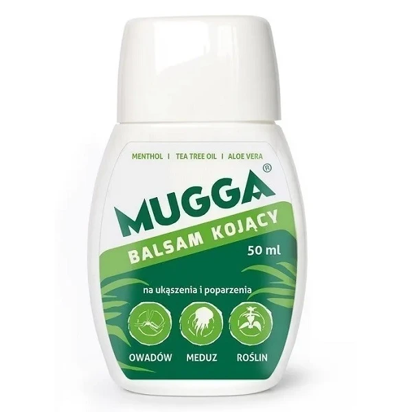 Mugga, balsam kojący na ukąszenia i poparzenia, dla dorosłych i dzieci po 3 roku życia, 50ml