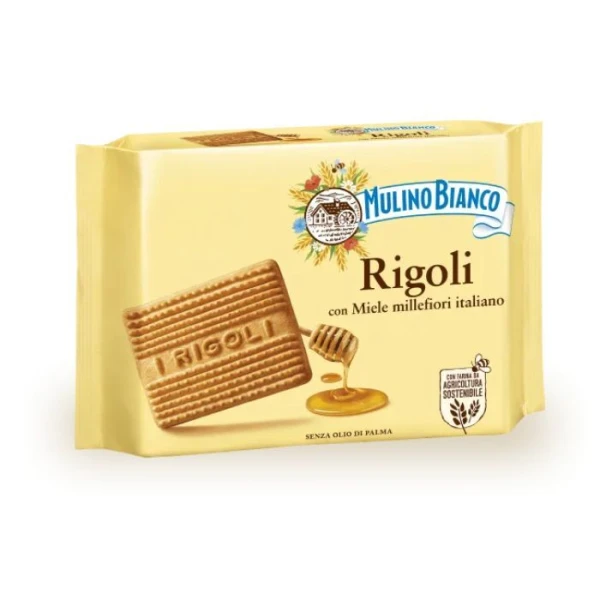Mulino Bianco, Rigoli, kruche ciasteczka z miodem, 800g