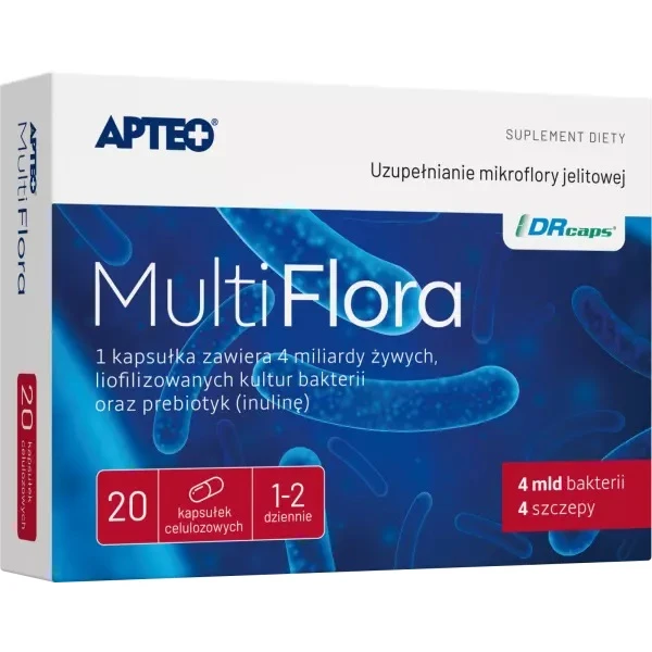 Multi Flora, Apteo, 20 kapsułek