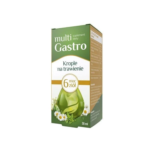 MultiGastro, krople na trawienie, 30ml