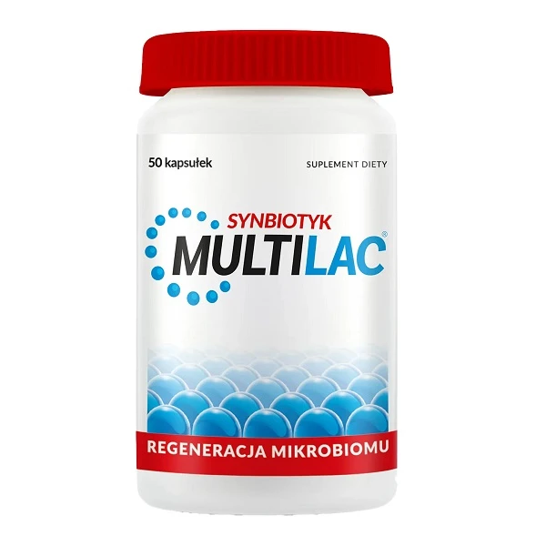 Multilac Synbiotyk, 50 kapsułek