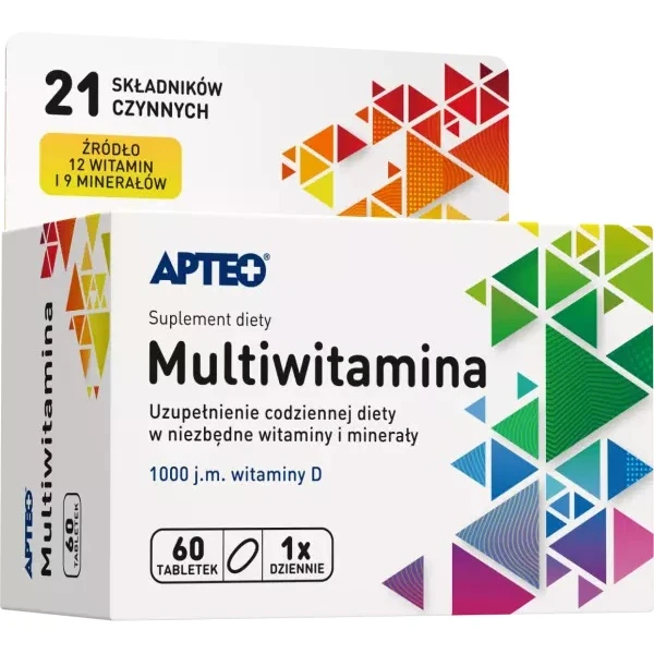 Multiwitamina, Apteo, 60 tabletek