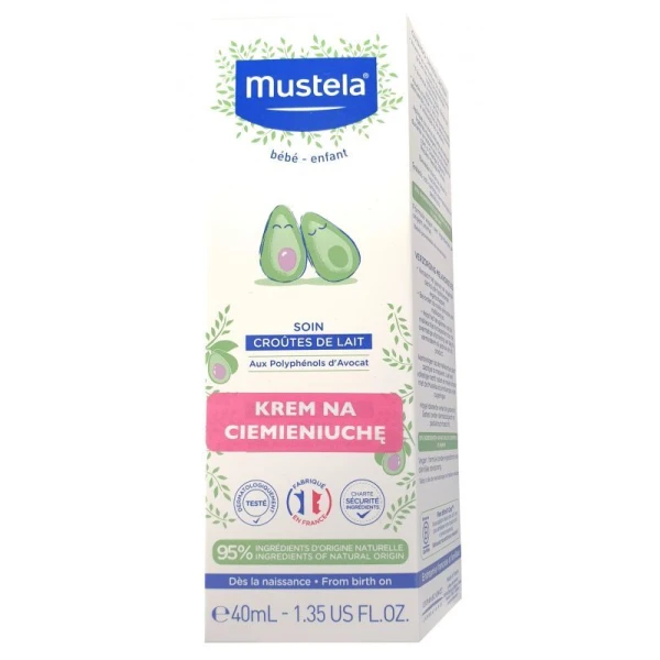 Mustela Bebe Enfant, krem na ciemieniuchę, 40ml image
