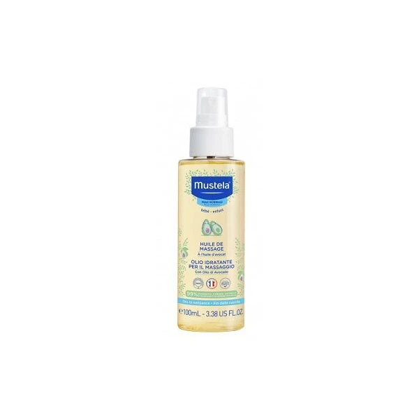 Mustela Bebe Enfant, olejek do masażu z awokado, od urodzenia, 100ml