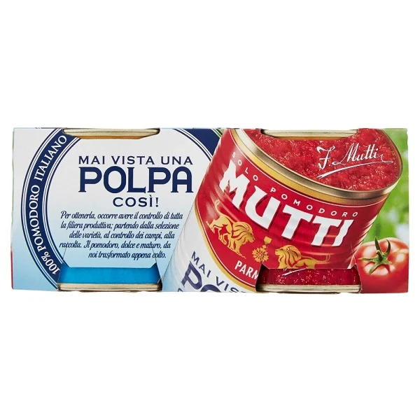Mutti Polpa Cosi, pomidory drobno krojone, 2x210g