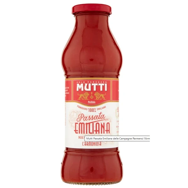 Mutti Passata Emiliano, przecier pomidorowy, 400g