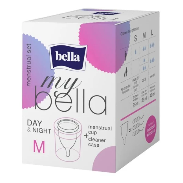 My Bella, kubeczek menstruacyjny, rozmiar M, 1 sztuka