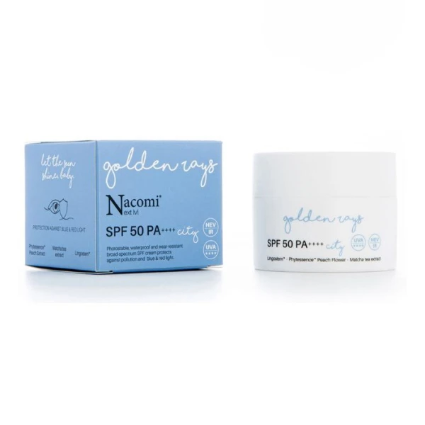 Nacomi Next Level City, krem do twarzy, SPF 50, 50ml