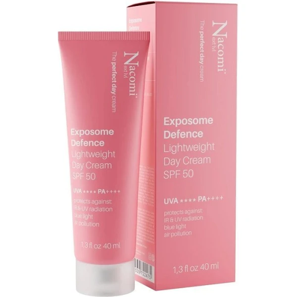 Nacomi Next Level, lekki krem do twarzy SPF50, na dzień, 40ml