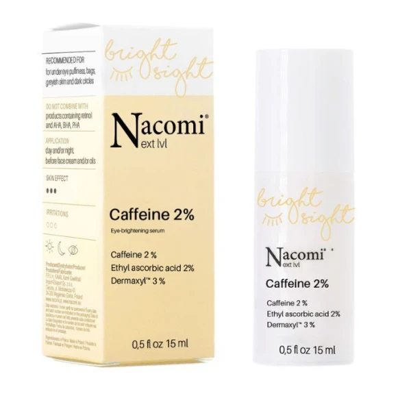 Nacomi Next Level, serum rozświetlające pod oczy, 15 ml