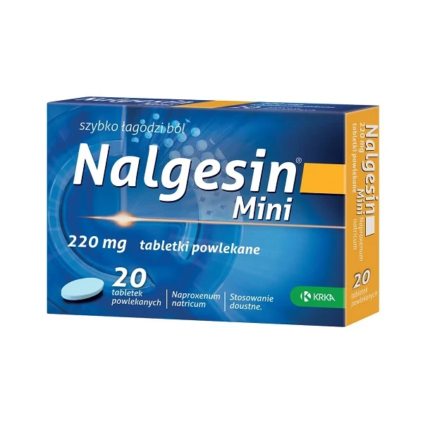 Nalgesin Mini 220mg, 20 tabletek