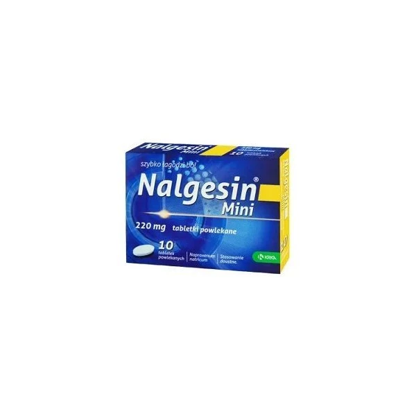 Nalgesin Mini 220mg, 10 tabletek