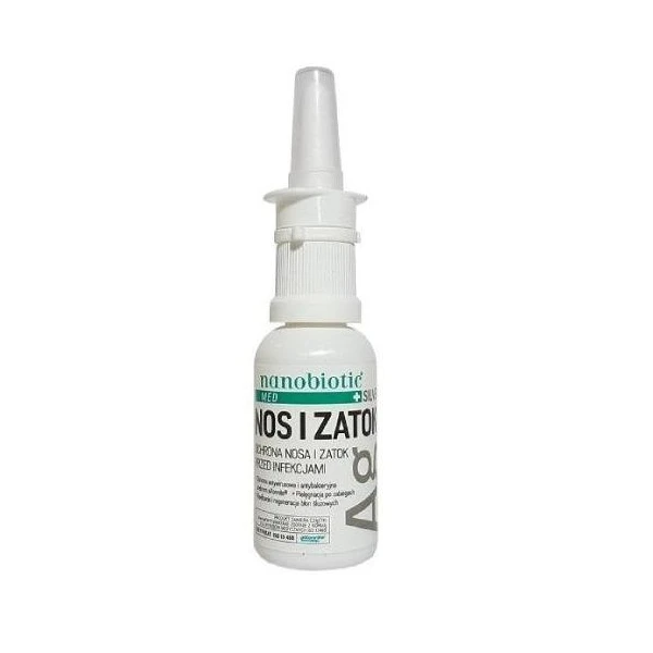 Nanobiotic Med Plus Silver, Nos i Zatoki, spray, 30ml