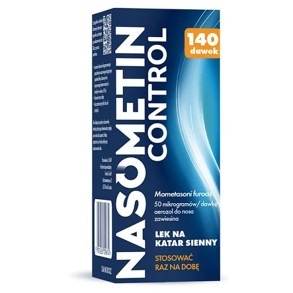 Nasometin Control 50mcg/dawkę, aerozol do nosa, 18g