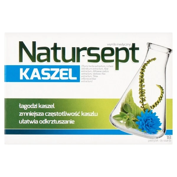 Natur-Sept Kaszel, 18 pastylek do ssania
