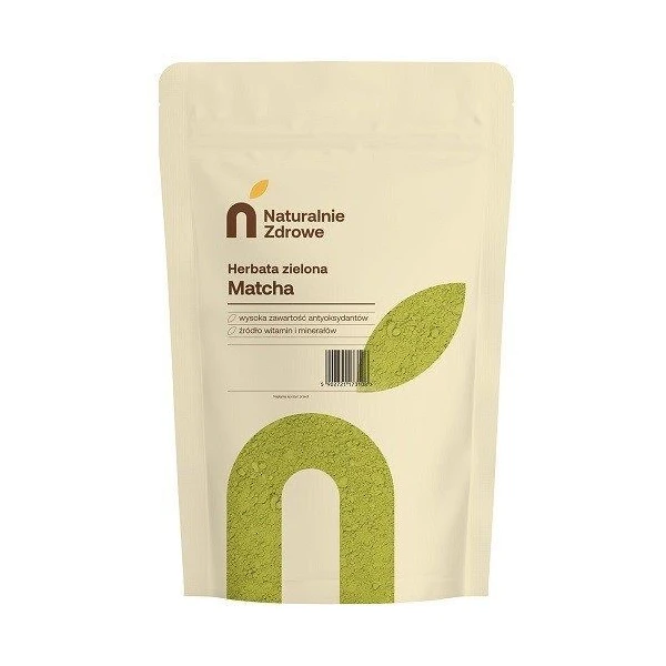 Naturalnie Zdrowe, herbata zielona matcha, proszek, 100g