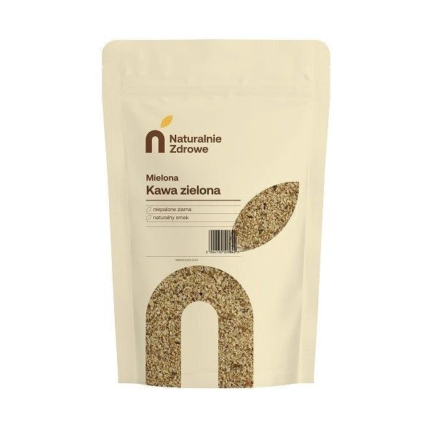 Naturalnie Zdrowe, kawa zielona mielona, 250g