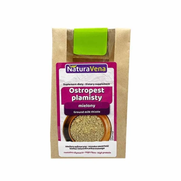 NaturaVena, ostropest plamisty mielony, 100g