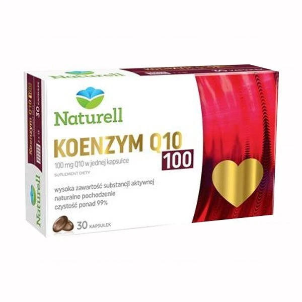 Naturell, Koenzym Q10 100, 30 kapsułek