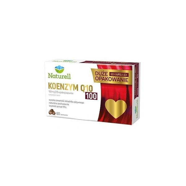 Naturell, Koenzym Q10 100, 60 kapsułek