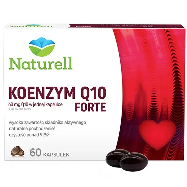 Naturell, Koenzym Q-10 Forte, 60 kapsułek