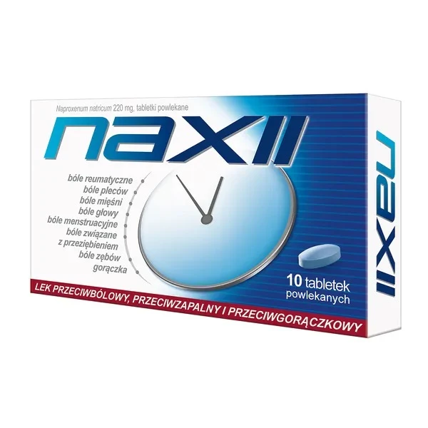 Naxii 220mg, 10 tabletek