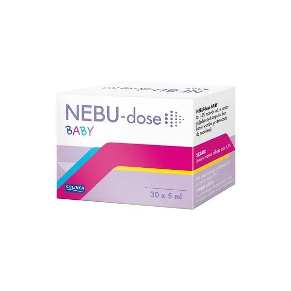 Nebu-dose Baby, 1,5% roztwór do nebulizacji, 30 ampułek po 5ml