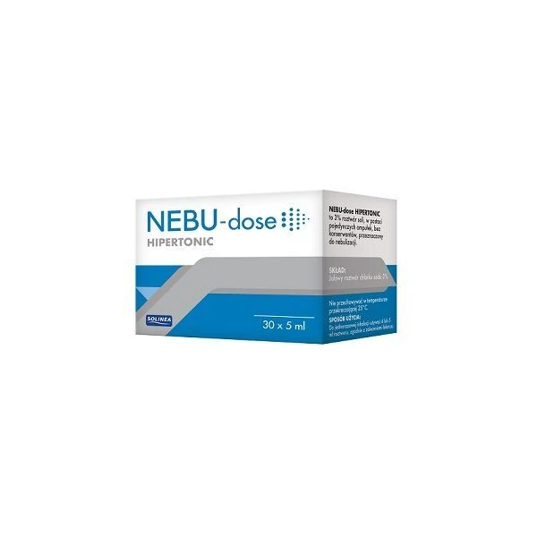 [DATA - 2026-10-31] Nebu-dose Hipertonic, 3% roztwór do nebulizacji, 30 ampułek po 5ml