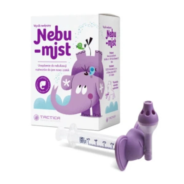 Nebu-Mist, urządzenie do nebulizacji roztworów do jam nosa i zatok, po 3 miesiącu, 1 sztuka