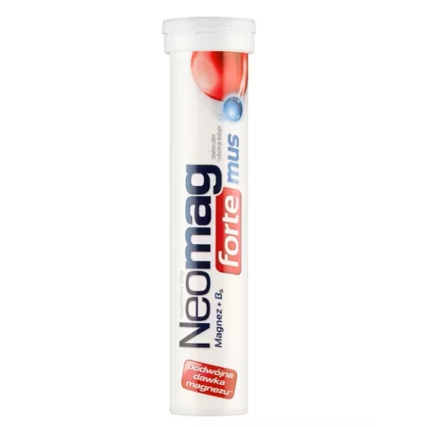 NeoMag Forte, magnez + B6, 20 tabletek musujących