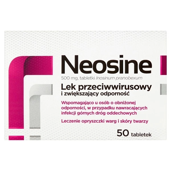 Neosine 500mg, 50 tabletek