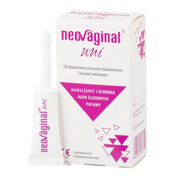 NeoVaginal Uni, żel dopochwowy, 5 aplikatorów po 5ml